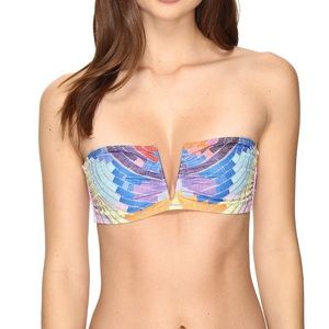 Mara Hoffman radial v wire bandeau
